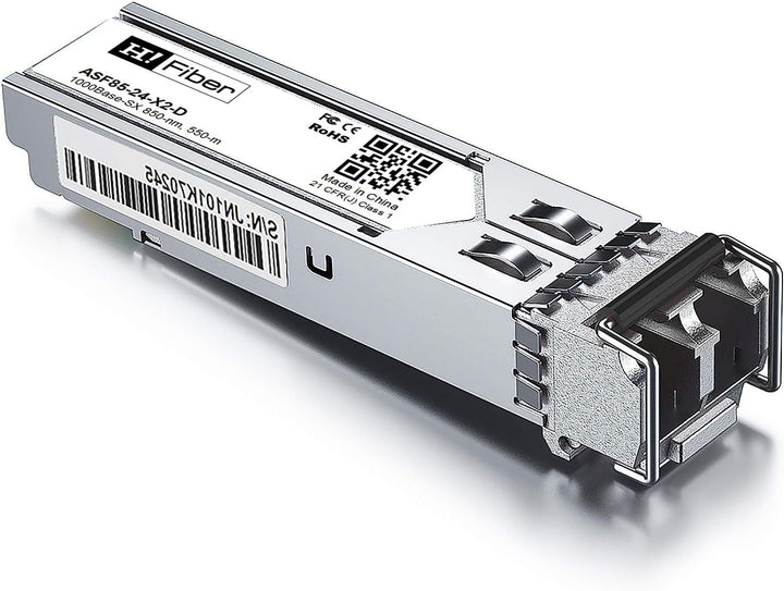 für HPE 1000BASE-SX SFP Transceiver, 1.25G SFP zu LC Multimode Glasfasermodul (J4858A, J4858B, J4858