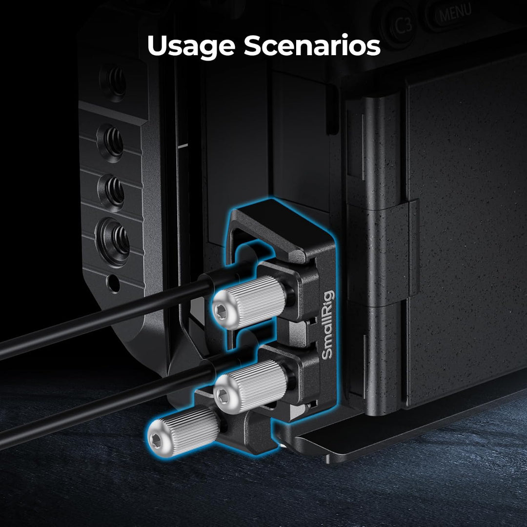 SMALLRIG Clamp for USB-C Cable for Sony Alpha 7 V Cages 6062