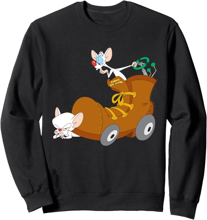 Animaniacs Pinky and the Brain, Tractor Shoe Sweatshirt