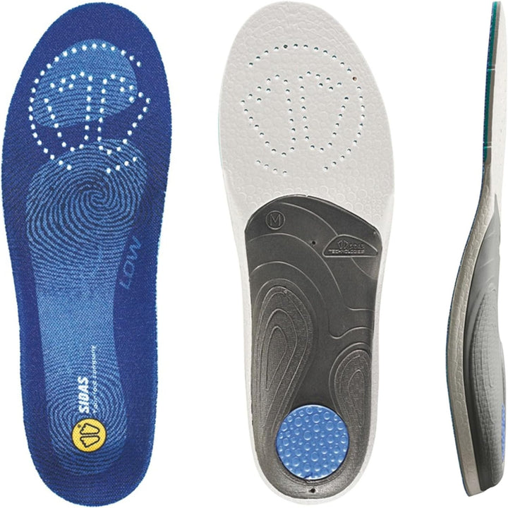 Sidas 0,9 m Low Einlegesohlen Blau XX-Large (Mens-13 to 14), Blau XX-Large (Mens-13 to 14)