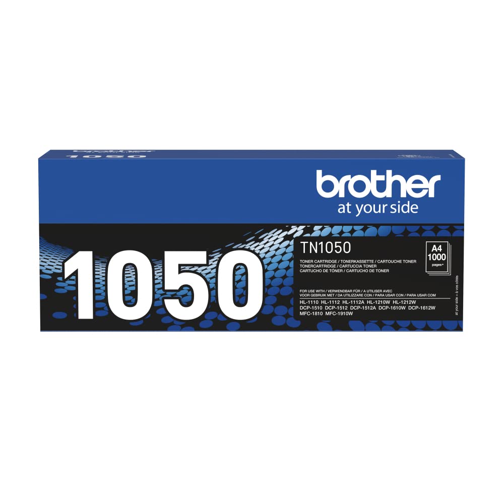 Brother Best Price Square Toner, TN1050, Black 1K, Brother TN1050 by Brother Single, Single