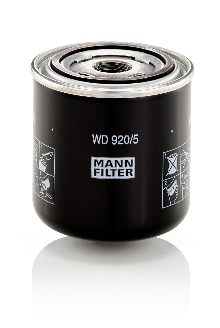 MANN-FILTER WD 920/5 Hydraulikfilter – Für Industrie, Land- und Baumaschinen