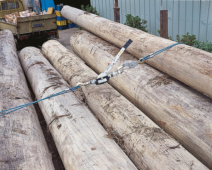 Kerbl 37117 Seilzug mit Ratsche 4 Tonnen Seil Ø 6 mm/3 m Tragfähigkeit : 4000 kg ohne Slackline Hard