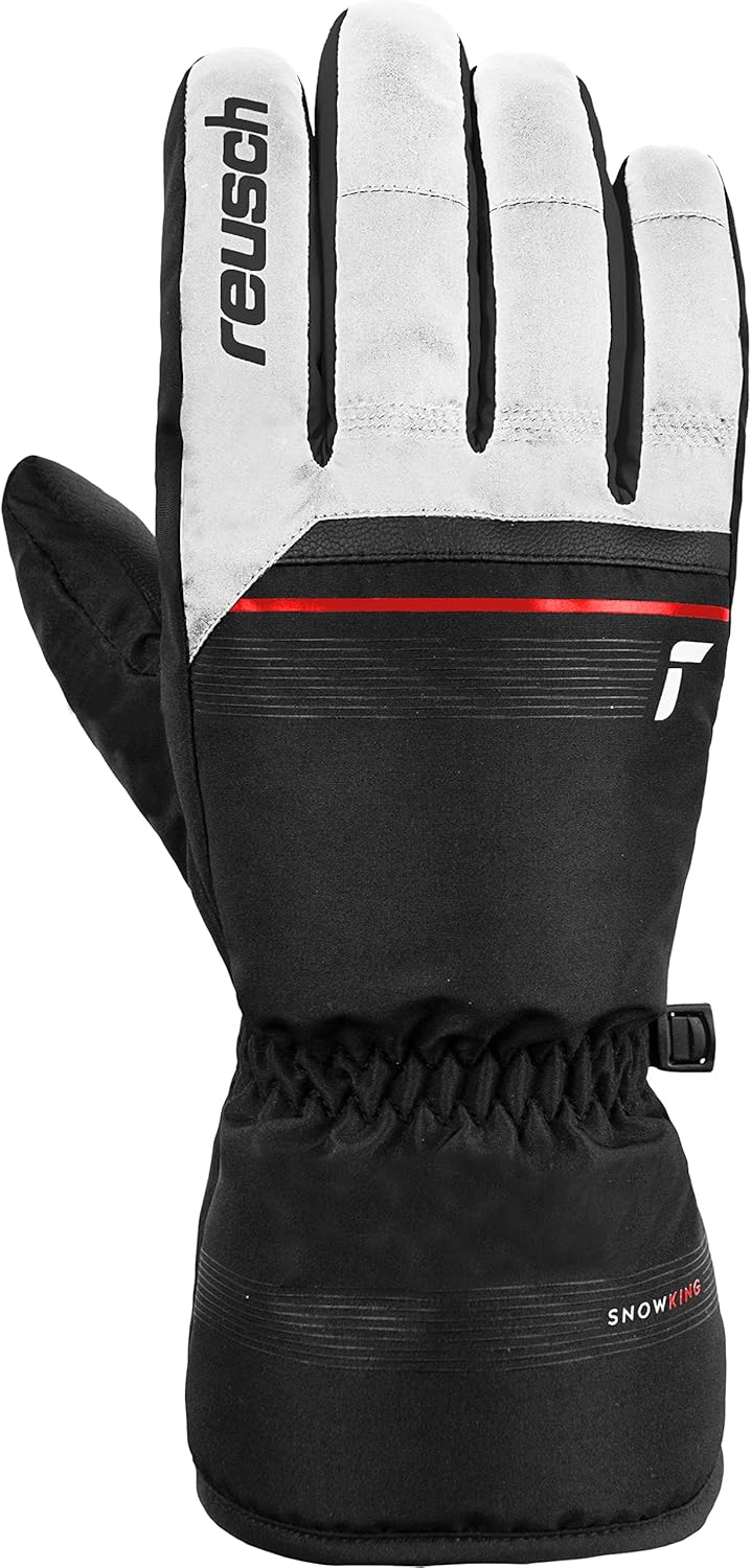 Reusch Herren Snow King Garantiert Winddichte und Extra Atmungsaktive Skihandschuhe Softshellhandsch