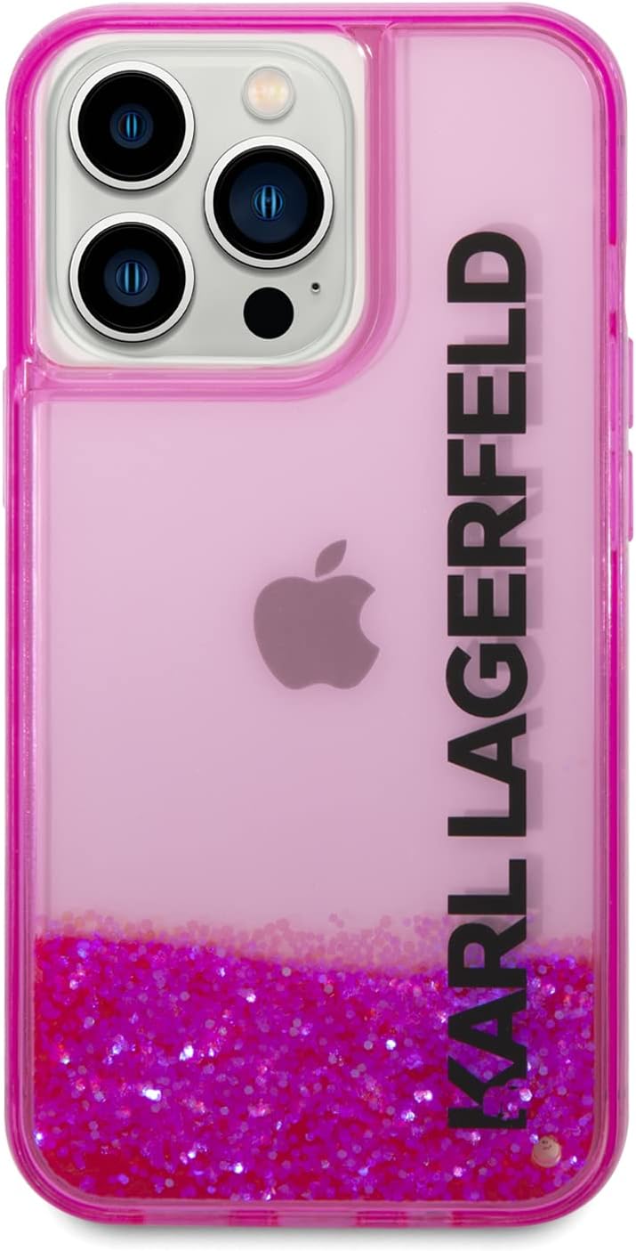 Karl Lagerfeld KLHCP14XLCKVF Hülle für iPhone 14 Pro Max 6,7" rosa/pink hardcase