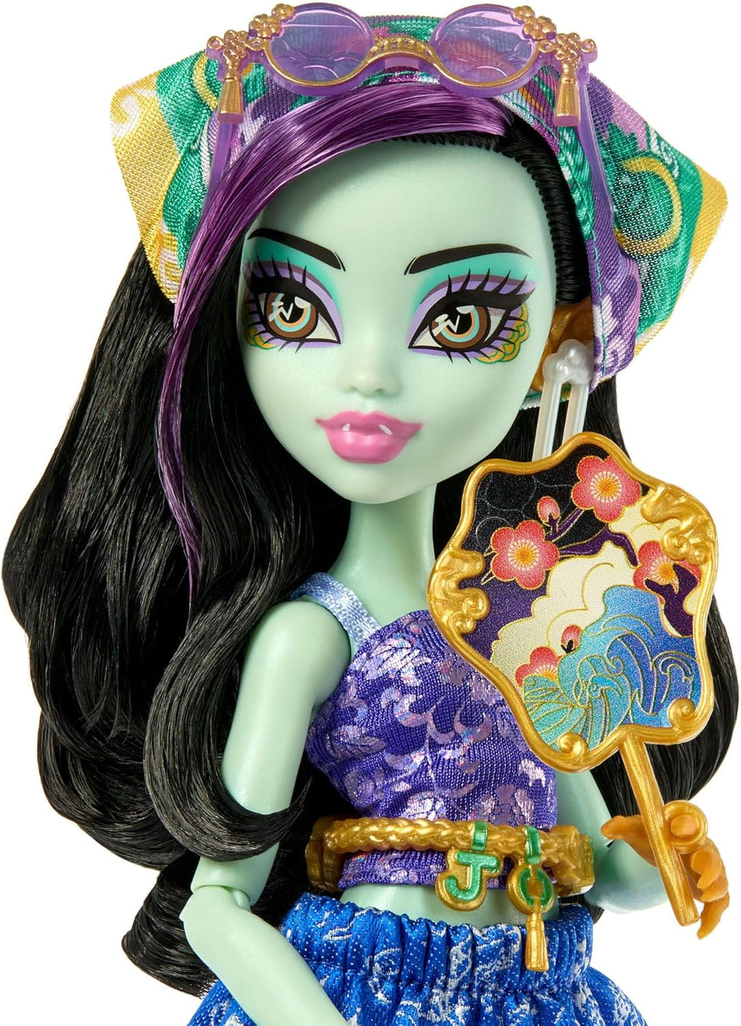 Monster High Skulltimate Secrets Jinafire Long Puppe und Zubehörset, Destination: Gore-geous Oasis m