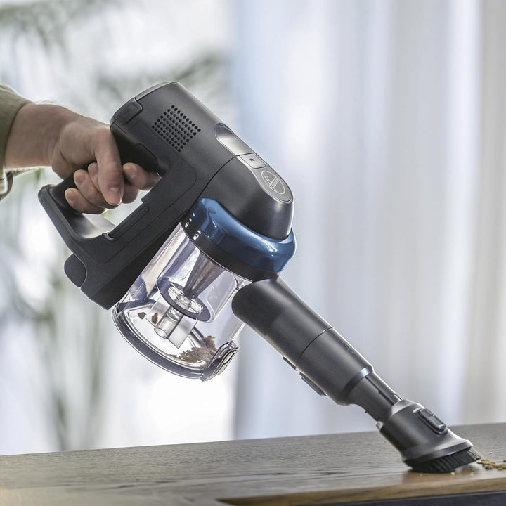 Hoover Akku-Stabstaubsauger mit Hydro-Moppaufsatz, hohe Saugkraft, Anti-Twist gegen verhedderte Haar