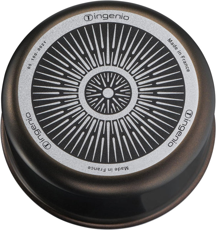 Tefal Ingenio Easy Plus Stielkasserolle 16 cm / 1.5 L, stapelbar, Antihaftbeschichtung, L1502802, Sc