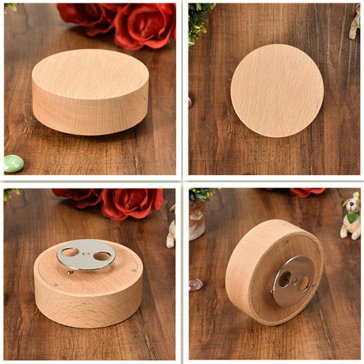 Spieluhr aus Holz mit rotierender Tierfigur-Bewegung, mechanische Spieluhr für Zuhause und Geburtsta