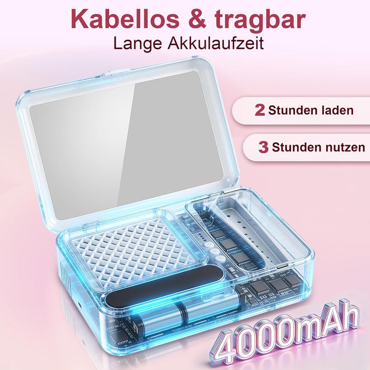 Nagelstaubsauger mit 16 Maniküre/Pediküreset, Staubabsaugung für Nägel Elektrisches Nagelpflegeset f