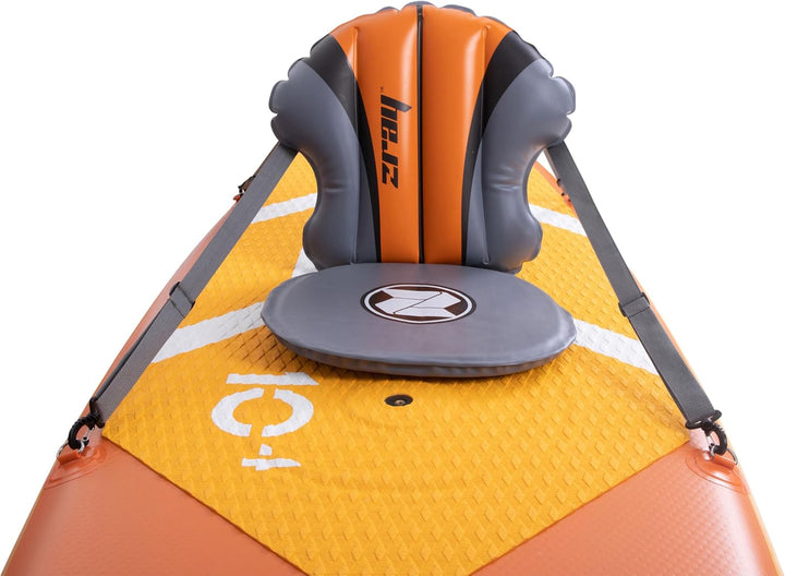 Zray Aufblasbarer Sitz, Kajak, Erwachsene, Unisex, Grau, Einheitsgrösse
