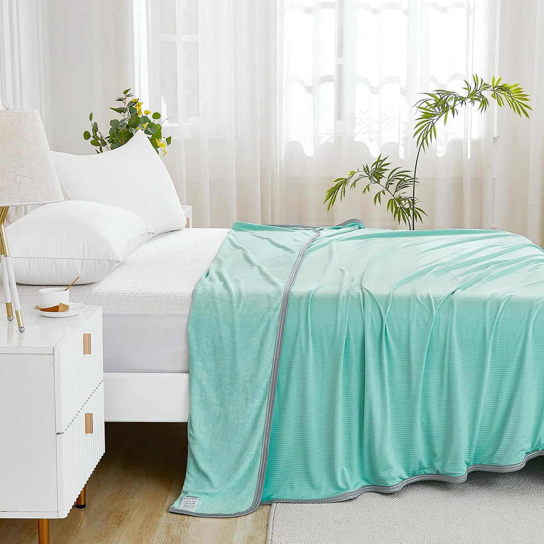 WONGS BEDDING Kühldecke Sommerdecke 2 in 1 doppelseitig mit Japanische Arc-Chill Q-Max 0,43 selbstkü