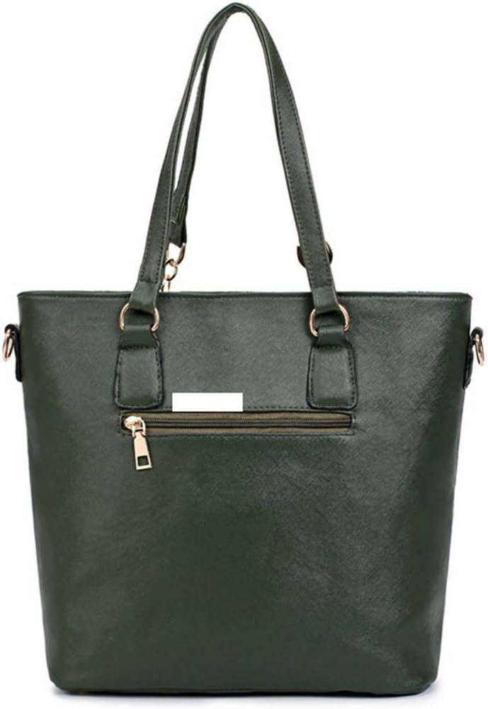 DEERWORD Damen Taschen Handtasche Frauen Elegant Tasche Henkeltasche Vintage PU-Leder 3313 1-teilig