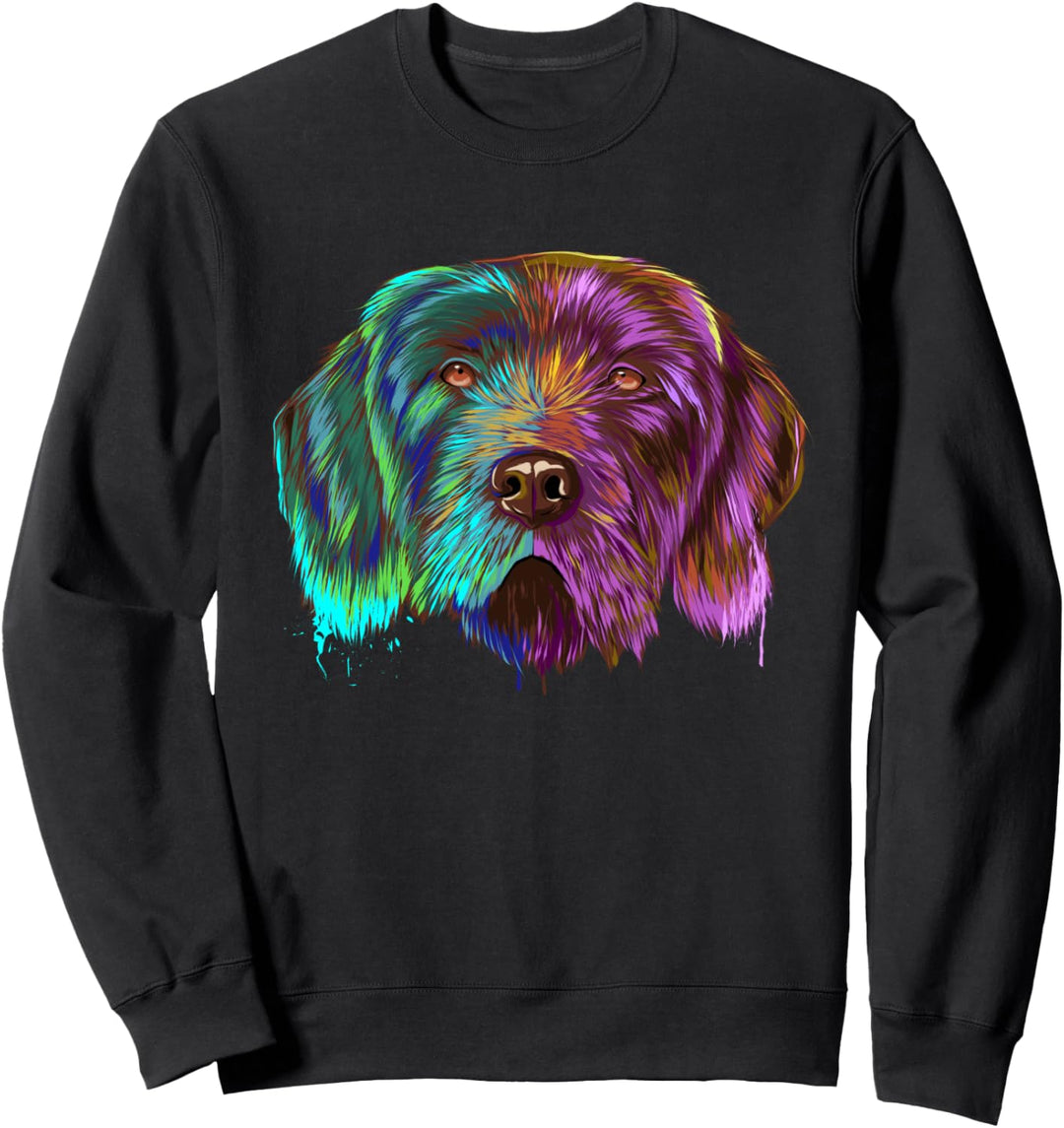 Splash Hund Pudelpointer Sweatshirt
