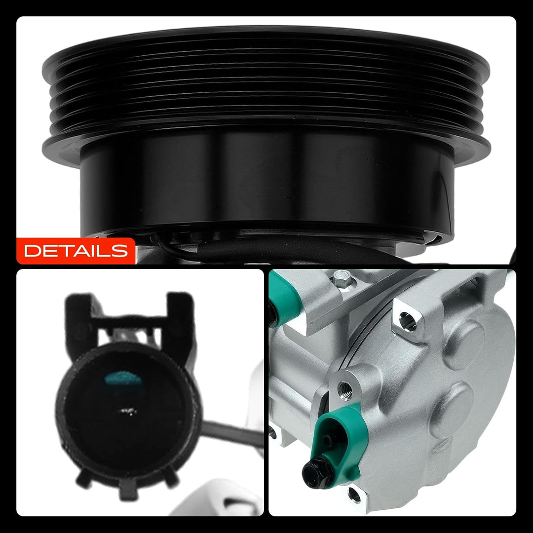 Frankberg Klimaanlage Klimakompressor Kompatibel mit i20 PB PBT 1.4L 1.6L Diesel 2008-2015 Replace#