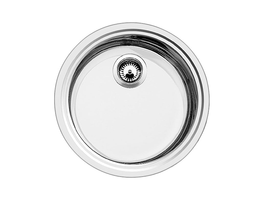 BLANCO RONDOSOL-IF | Edelstahl | Einbauart: Einbau von Oben & Flächenbündig & Unterbau | ohne Ablauf