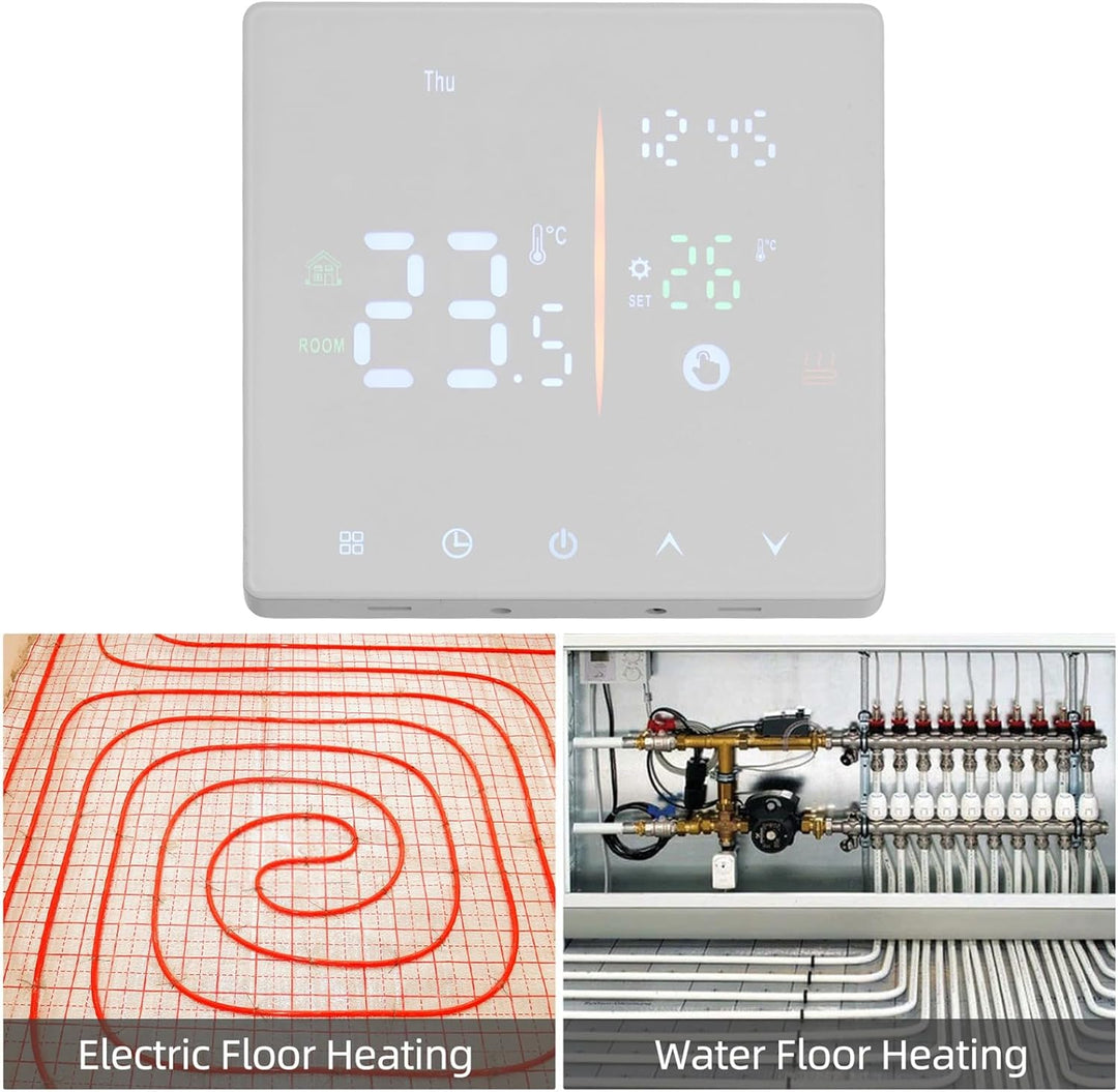 Smart Thermostat für Home WiFi Weekly Programmierbares digitales Thermostat Handbuch/automatischer M
