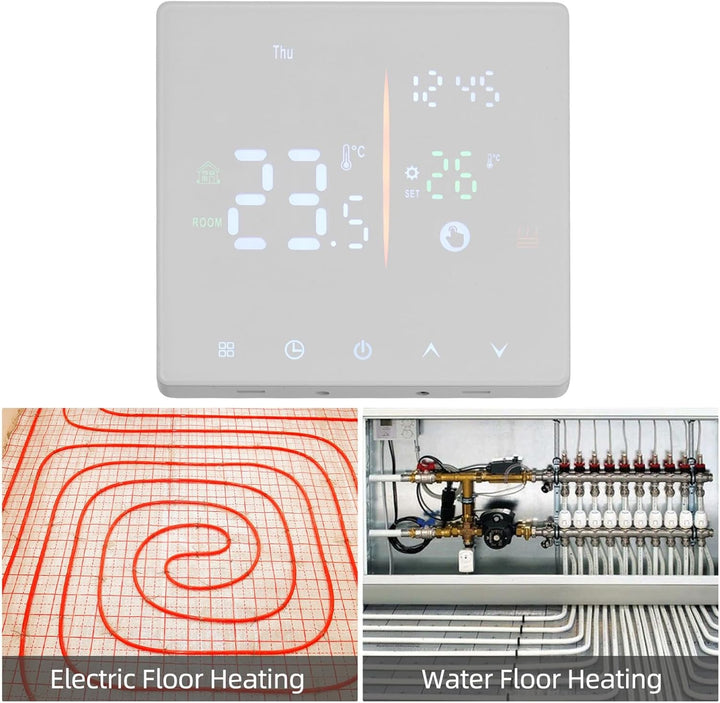 Smart Thermostat für Home WiFi Weekly Programmierbares digitales Thermostat Handbuch/automatischer M
