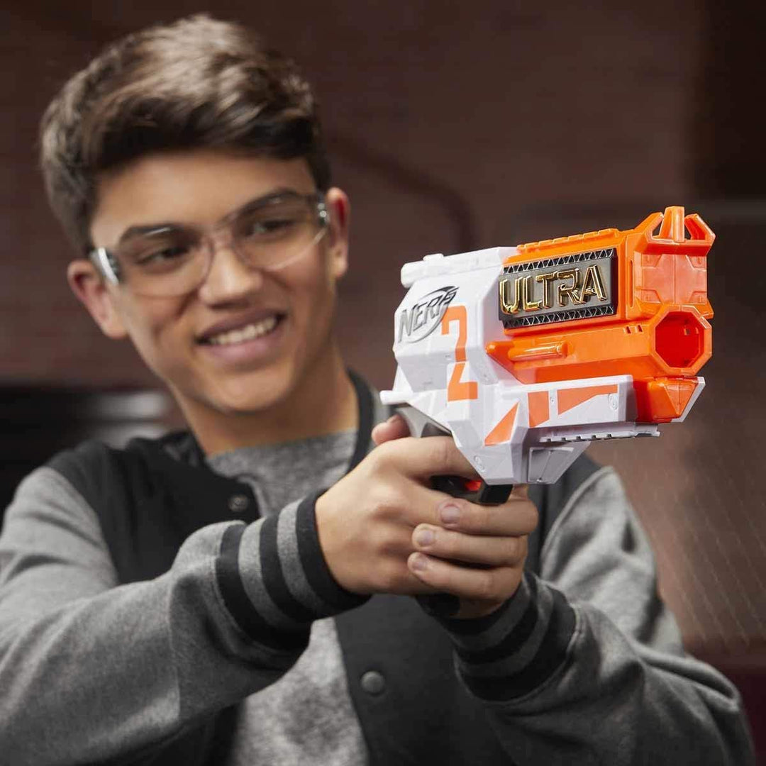NERF Nerf Ultra Two motorisierter Blaster – schnelles Nachladen von hinten – enthält 6 Nerf Ultra Da