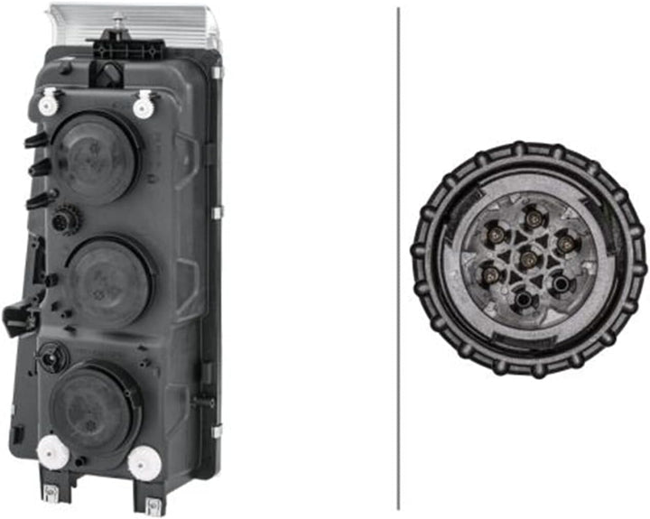 HELLA 1ER 246 046-521 Halogen-Hauptscheinwerfer Rechts (Beifahrerseite), Rechts (Beifahrerseite)