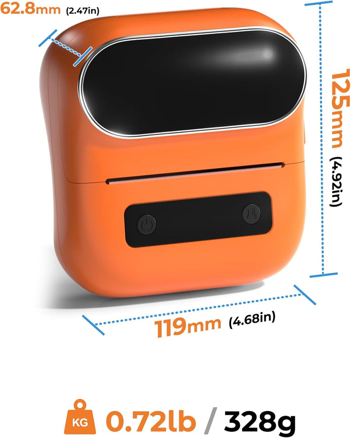 Itari M220 Wireless Thermischer Etikettendrucker, Upgrade 80mm Etikettiergeräte für Zuhause, Büro un