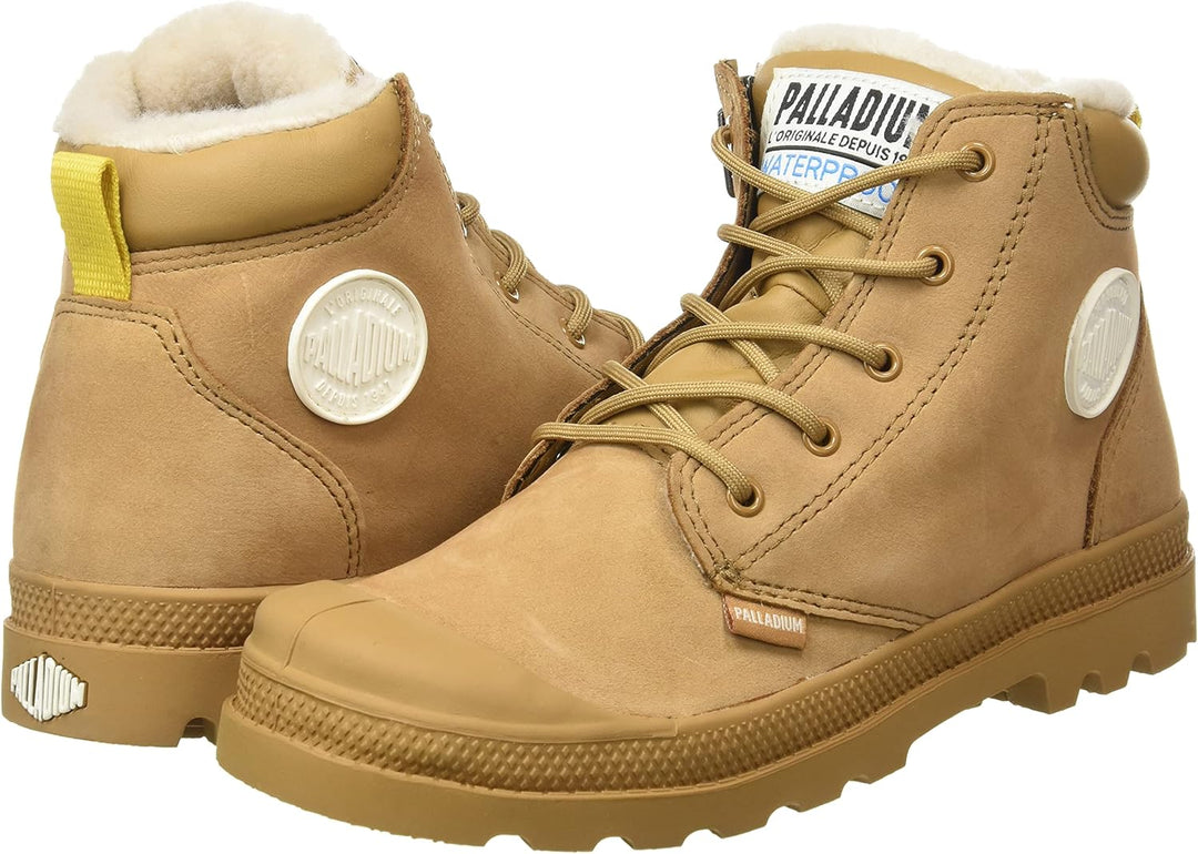 Palladium Pampa Hi Cuff Wps Oz Unisex Kinder Boots Outdoor 32 EU Dear Brown 57217 252, 32 EU Dear Br