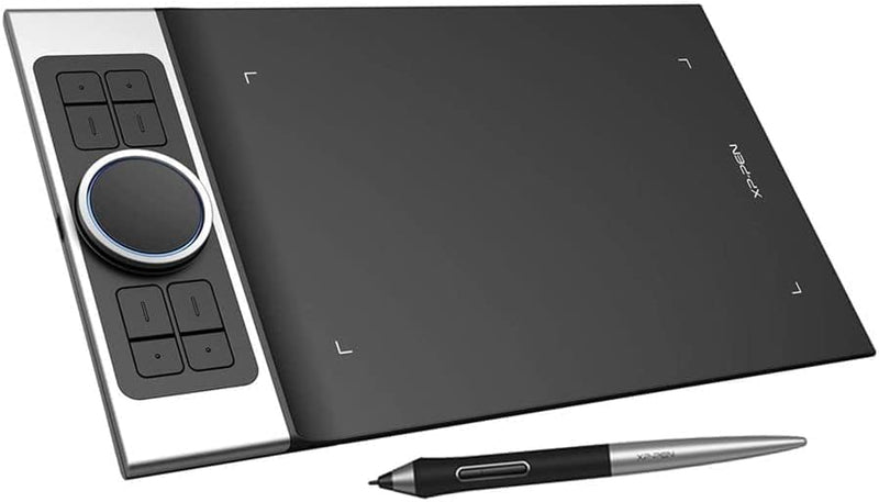 XP-PEN Deco Pro M Grafiktablett 11"x6" Zeichentablett mit Touchpad Stift-Tablett mit 8192 Druckstufe