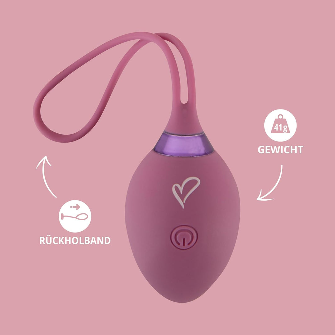 Rovana - Verführerische Liebeskugel mit 10 Vibrationsmodi, inkl. Fernbedienung, in Lila