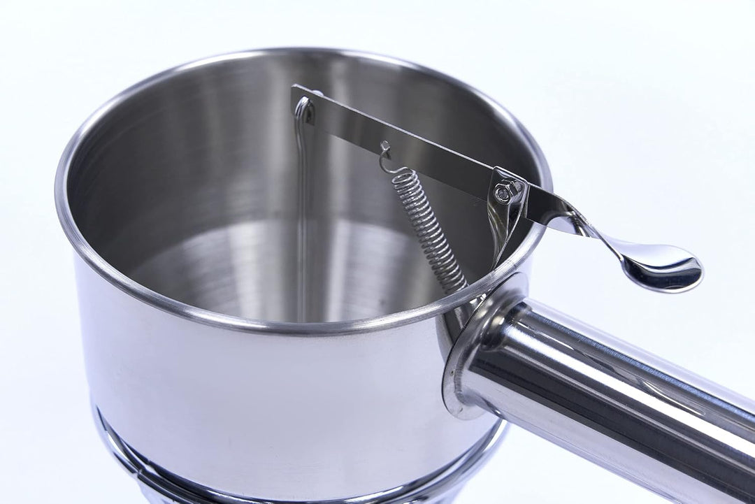 Maxima Gastro Teigspender - 1,3 l - Edelstahl - einschliesslich Dosierungstaste