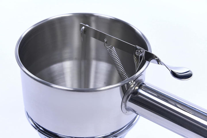 Maxima Gastro Teigspender - 1,3 l - Edelstahl - einschliesslich Dosierungstaste