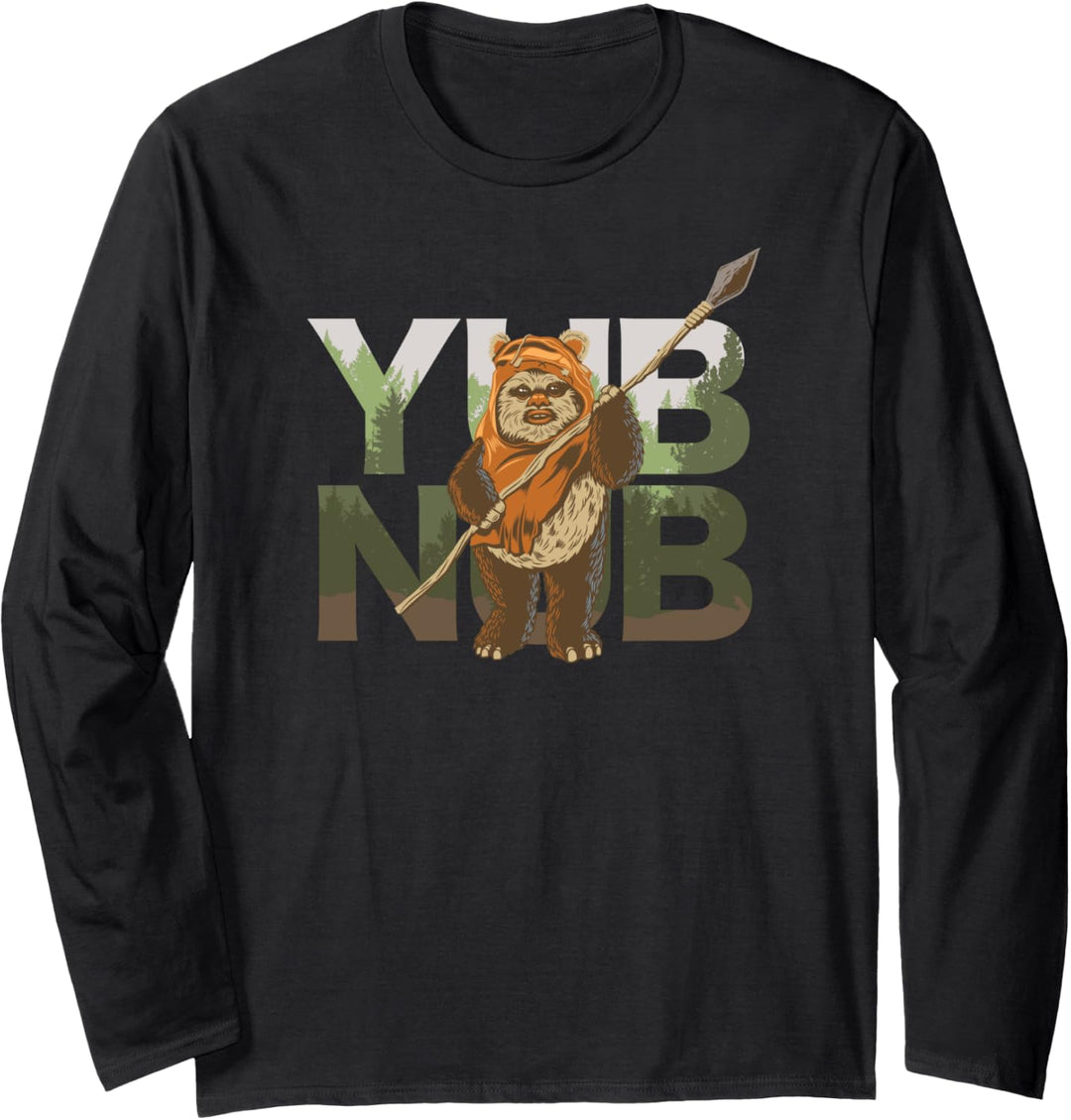 Star Wars Return of the Jedi Ewok Yub Nub Langarmshirt