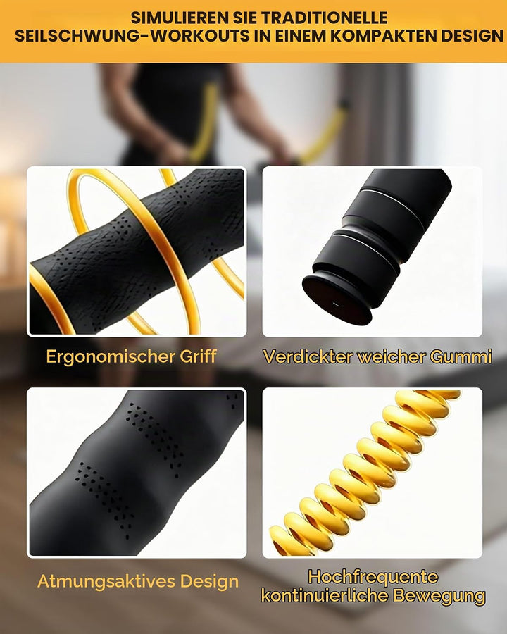 GUUG Battle Rope Ohne Seil Seilloses Training für Zuhause