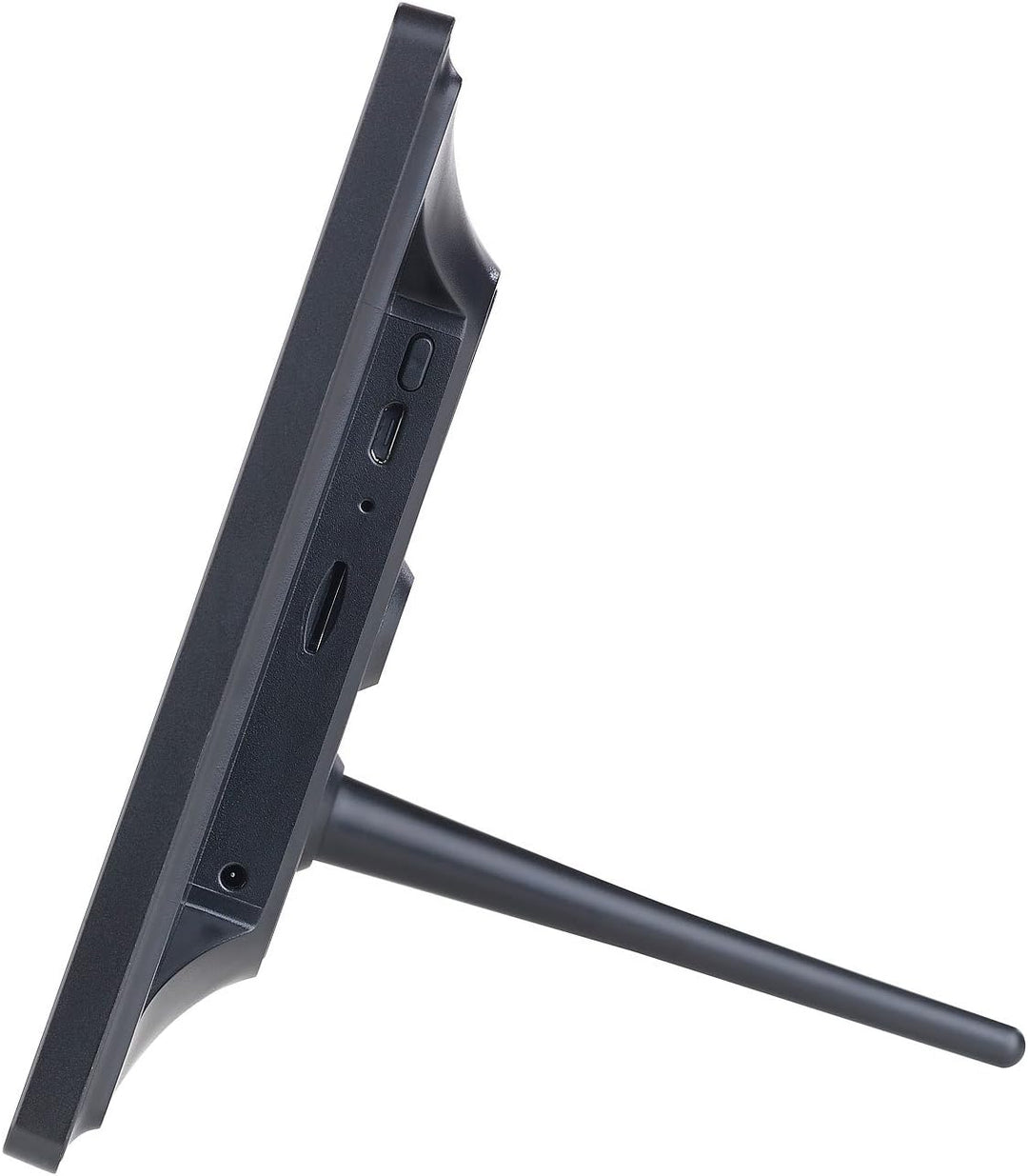 Somikon Digitaler Fotorahmen: WLAN-Bilderrahmen mit 17,8-cm-IPS-Touchscreen & weltweitem Bild-Upload