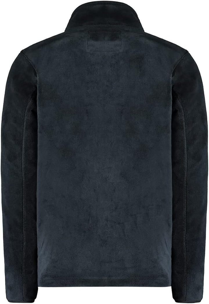 Geographical Norway Fleecejacke für Herren Schwarz XL, XL Schwarz