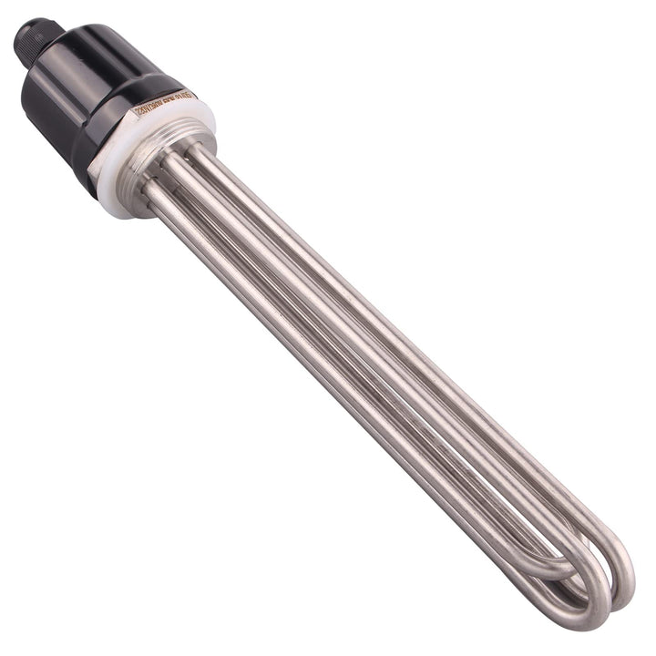 DERNORD 1-1/2 Zoll Heizelement U Typ Elektrische Brühwasser Heizung BSP Gewinde Edelstahlflansch (22