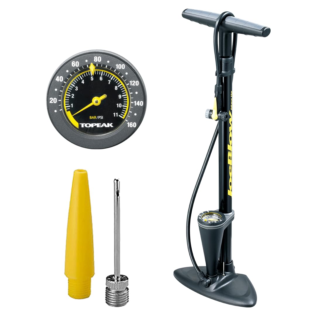 Topeak Fahrradpumpe Joe Blow Max HP Einheitsgrösse Schwarz, Einheitsgrösse Schwarz
