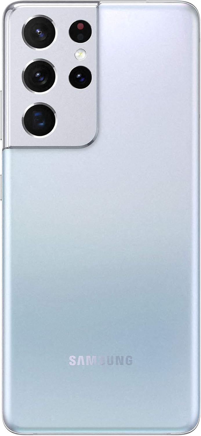 Samsung Galaxy S21 Ultra 5G Smartphone 128GB Phantom Silver Android 11.0 G998B Silber 128 GB, Silber