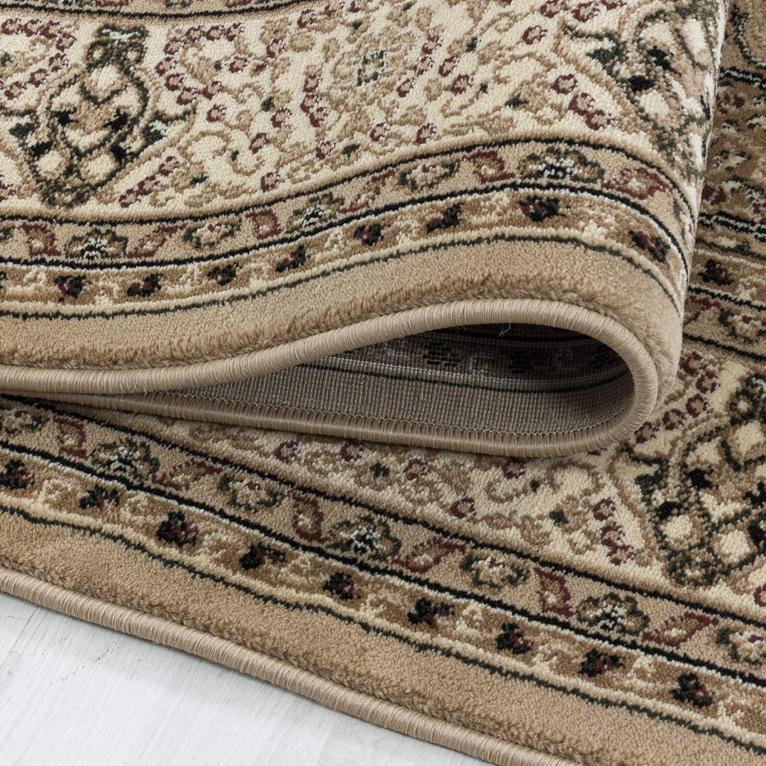 Wohnzimmerteppich Orient Design Kurzflor Schlafzimmer Esszimmer Küche Flur Teppich Pflegeleicht Weic