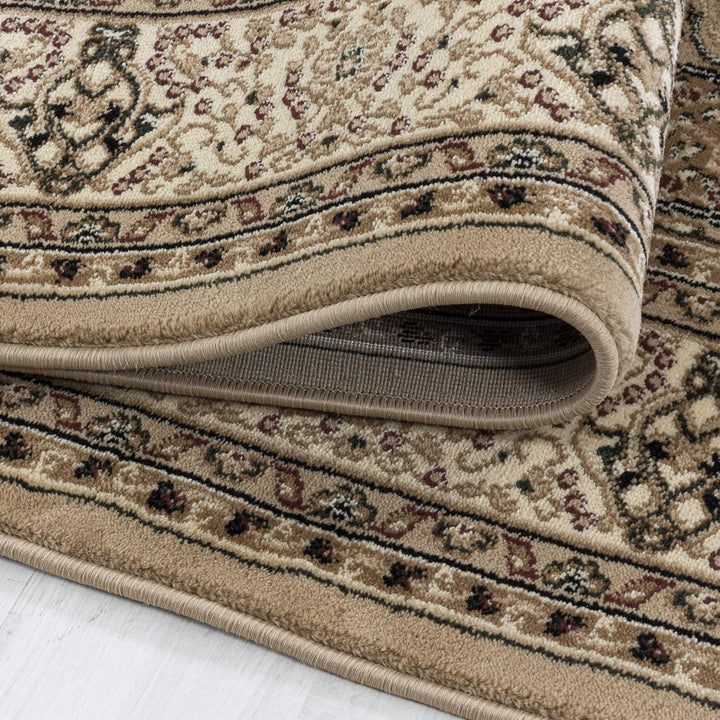 Wohnzimmerteppich Orient Design Kurzflor Schlafzimmer Esszimmer Küche Flur Teppich Pflegeleicht Weic