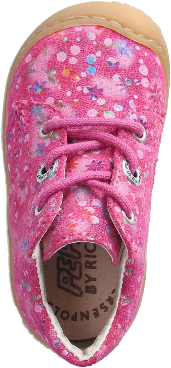 RICOSTA Mädchen und Jungen Stiefel DOTS, Kinder Lauflernschuhe, Weite: Mittel, lose Einlage 19 EU Pi