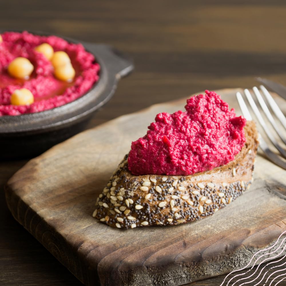 NaturaleBio Rote-Beete-Pulver 950g, Bio Rote-Bete-Pulver aus getrockneter Wurzel, reich an Nitraten