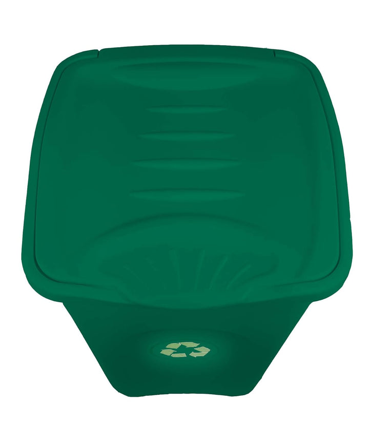 Stefanplast Begreen Abfalleimer, 50 l, Grün, Grün