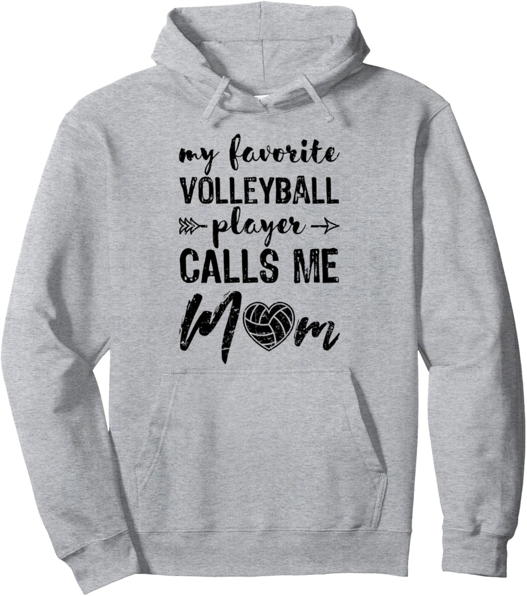 Volleyball Mom Volleyball-Player Volleyball Ball Gift Pullover Hoodie