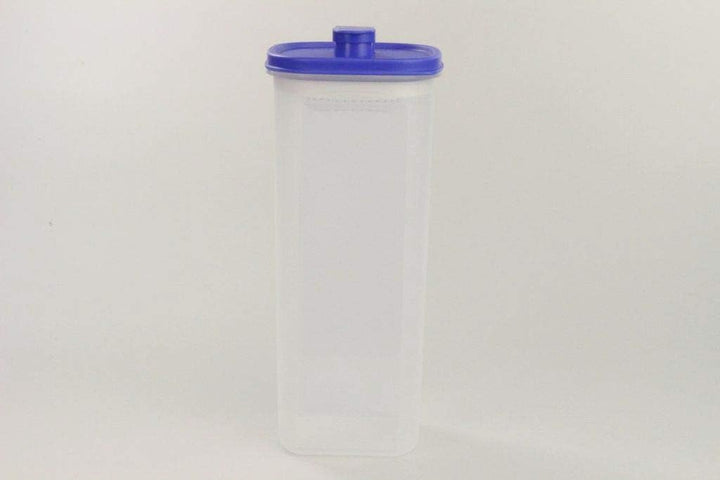 TUPPERWARE Erfrischer 2,0 L blau mit Sieb Eidgenosse Saft Kanne Mess & Go
