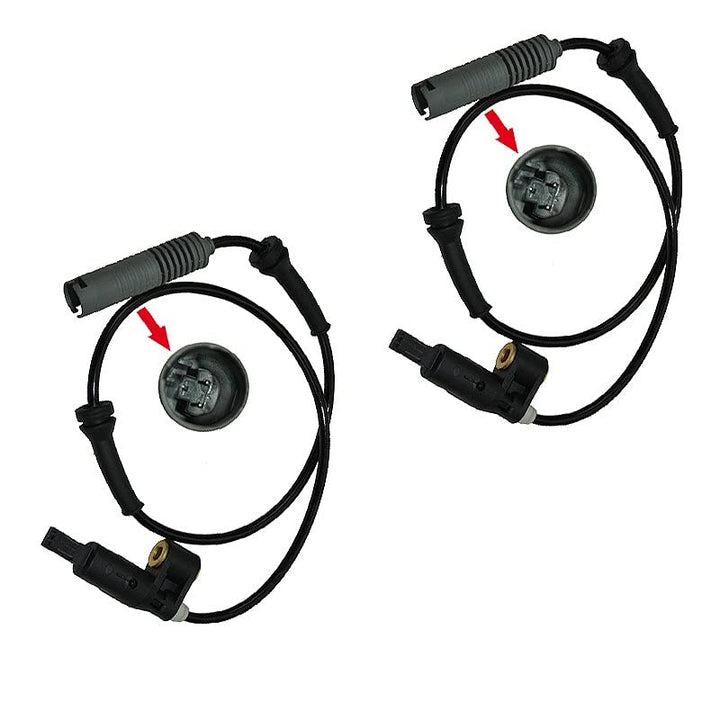 2x ABS-Sensor Vorderachse beidseitig passend rechts oder links, Länge:750 mm