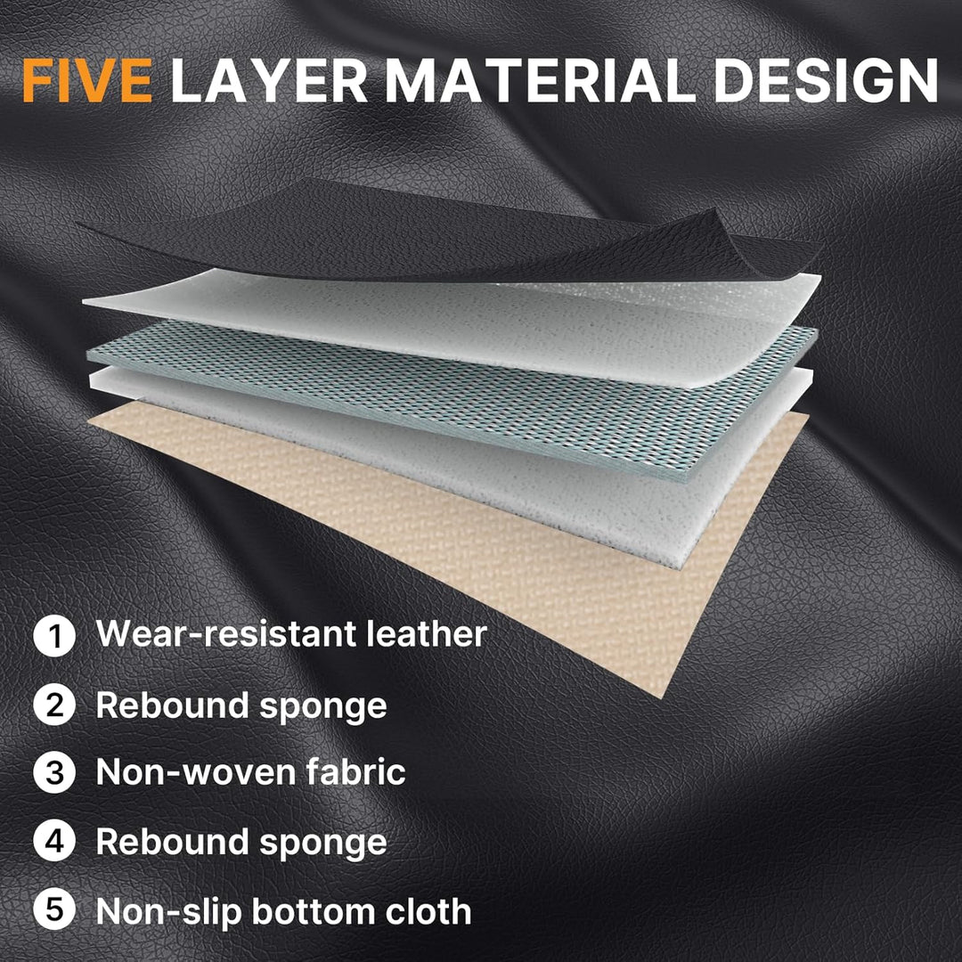 Pongchan Luxus Vorn Sitzbezüge, Wasserdicht Auto-Sitzbezug Universal passend für Volkswagen Arteon 2