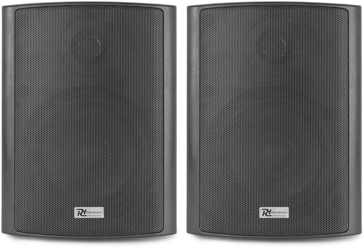 Power Dynamics BC65V - Lautsprecher Set 150 Watt, 100 Volt, 8 Ohm Innen- und Aussenlautsprecher, Lau