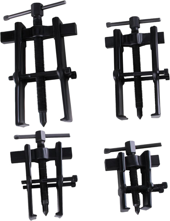 4 Stück Lagerabzieher Set 2''/3''/4''/6''mit 2 Backen Kugellager Abzieher Einstellbar Lager Innen/Au