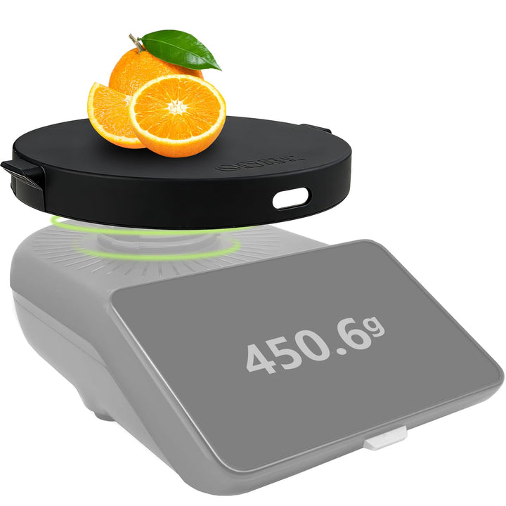 WiegePlatte für Thermomix TM7 - Präzise Plattformwaage & Schutzabdeckung - Wiegen ohne Mixtopf, Schü