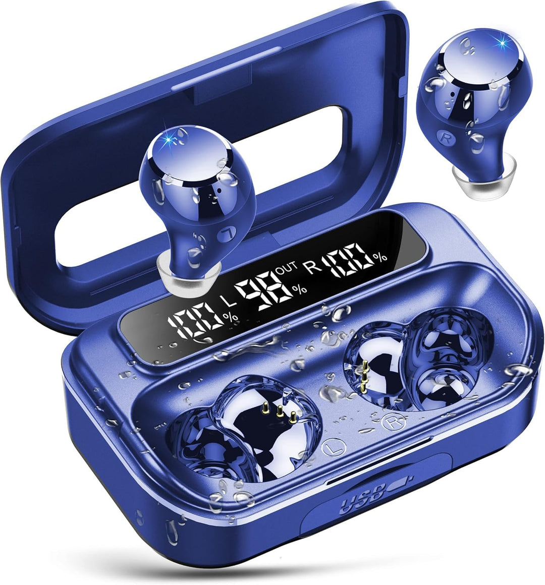 Bluetooth Kopfhörer,Kopfhörer Kabellos Bluetooth 5.3 In Ear Kopfhörer mit 4 ENC Noise Cancelling Mic